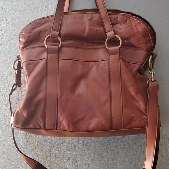 Stone & Co. Handbags - Brown Leather Cross Body - Shoulder Bag